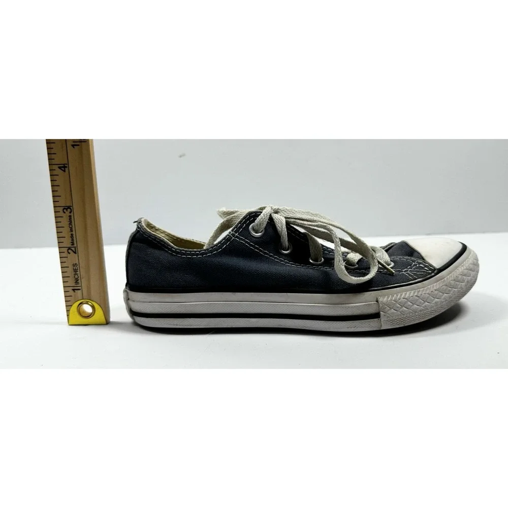 Converse Chuck Taylor All Star Navy Blue Low Top Youth Sneakers 3J235 Size 2‎